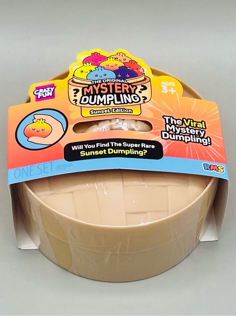 RMS Crazy Fun ~ SUNSET EDITION 🌅✨Mystery Dumpling Squishy NEW & SEALED